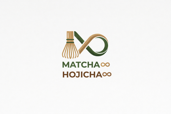 MATCHA∞ HOJICHA∞ ブランドロゴ
